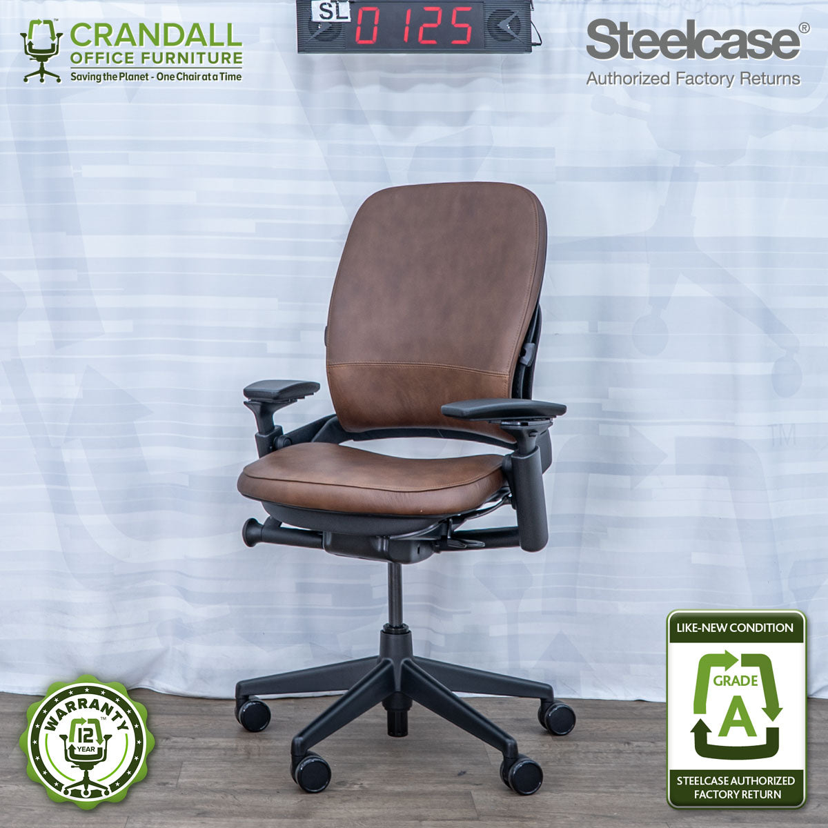 SL-0125 - Steelcase V2 Leap  - Grade A