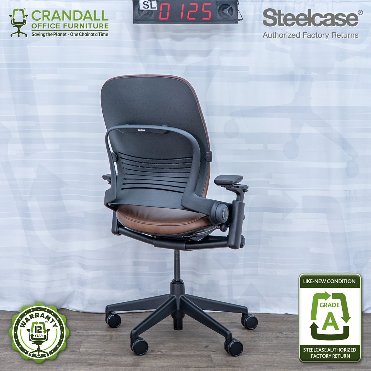 SL-0125 - Steelcase V2 Leap  - Grade A