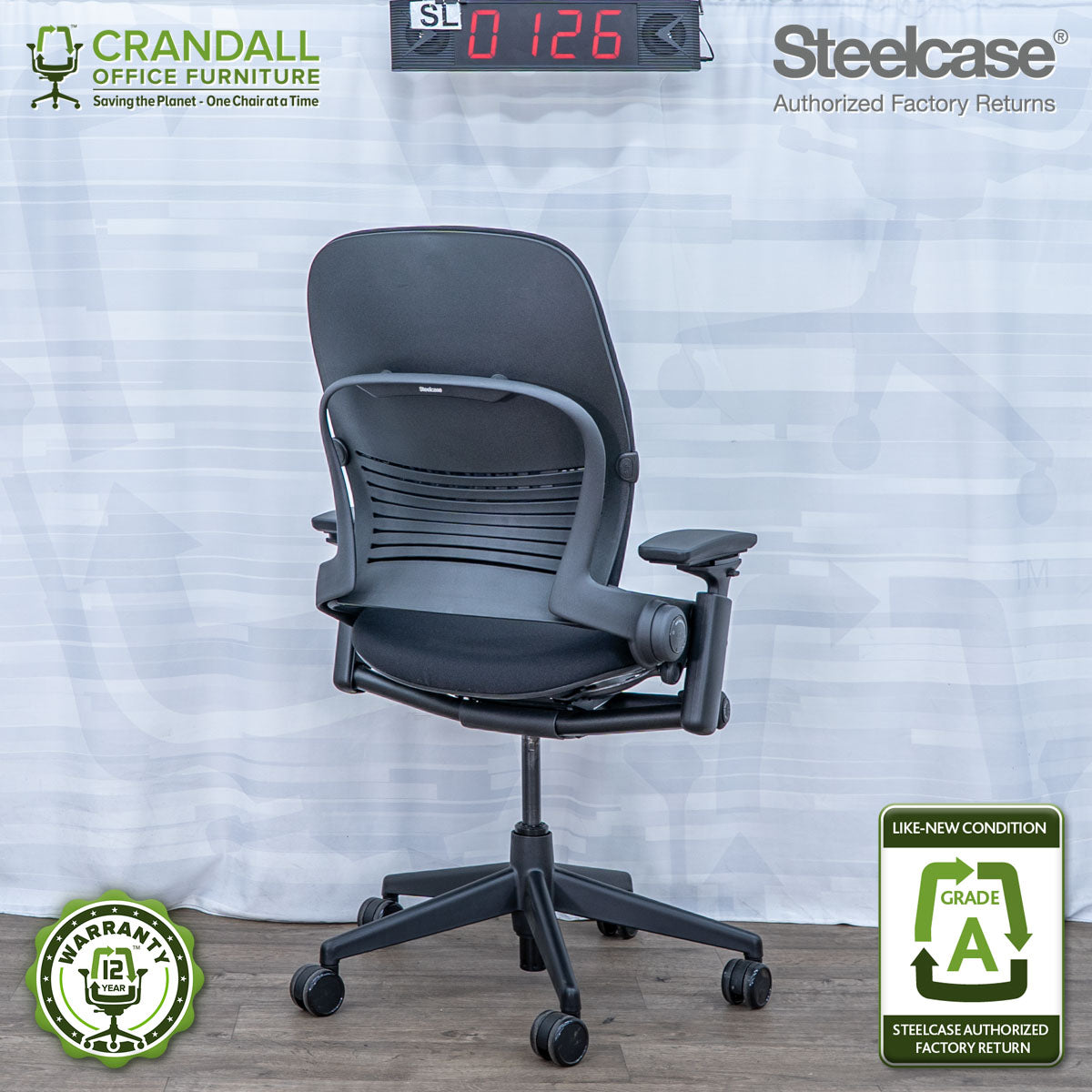 SL-0126 - Steelcase V2 Leap  - Grade A