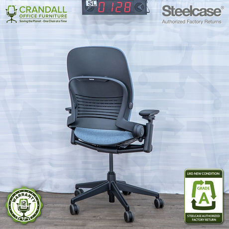 SL-0128 - Steelcase V2 Leap  - Grade A