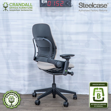 SL-0152 - Steelcase V2 Leap  - Grade B