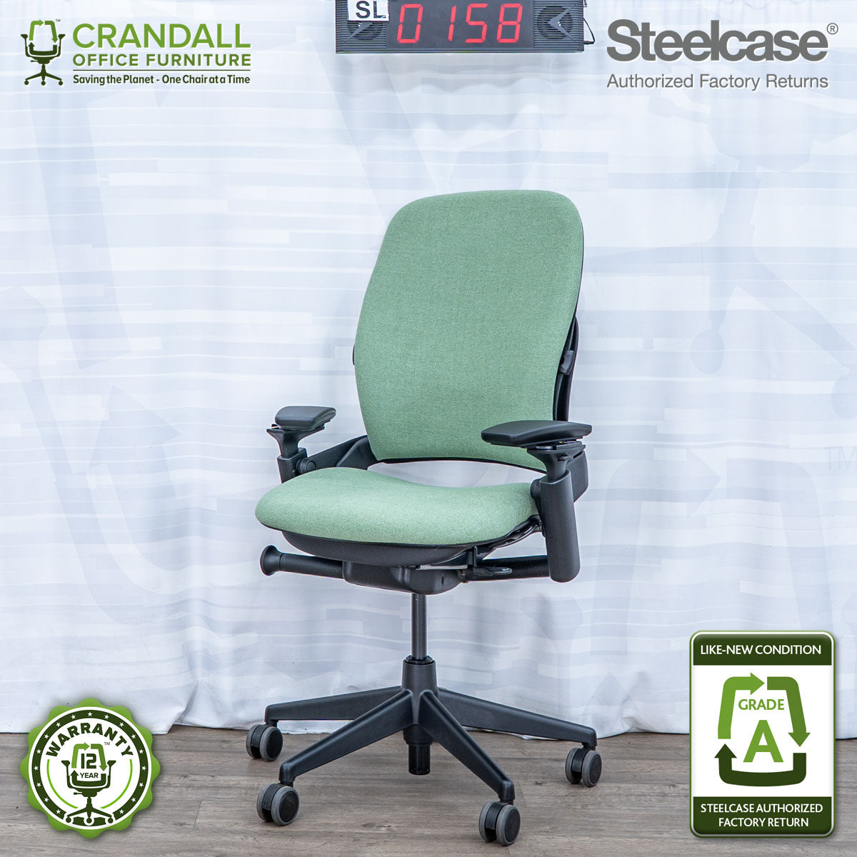 SL-0158 - Steelcase V2 Leap - Grade A