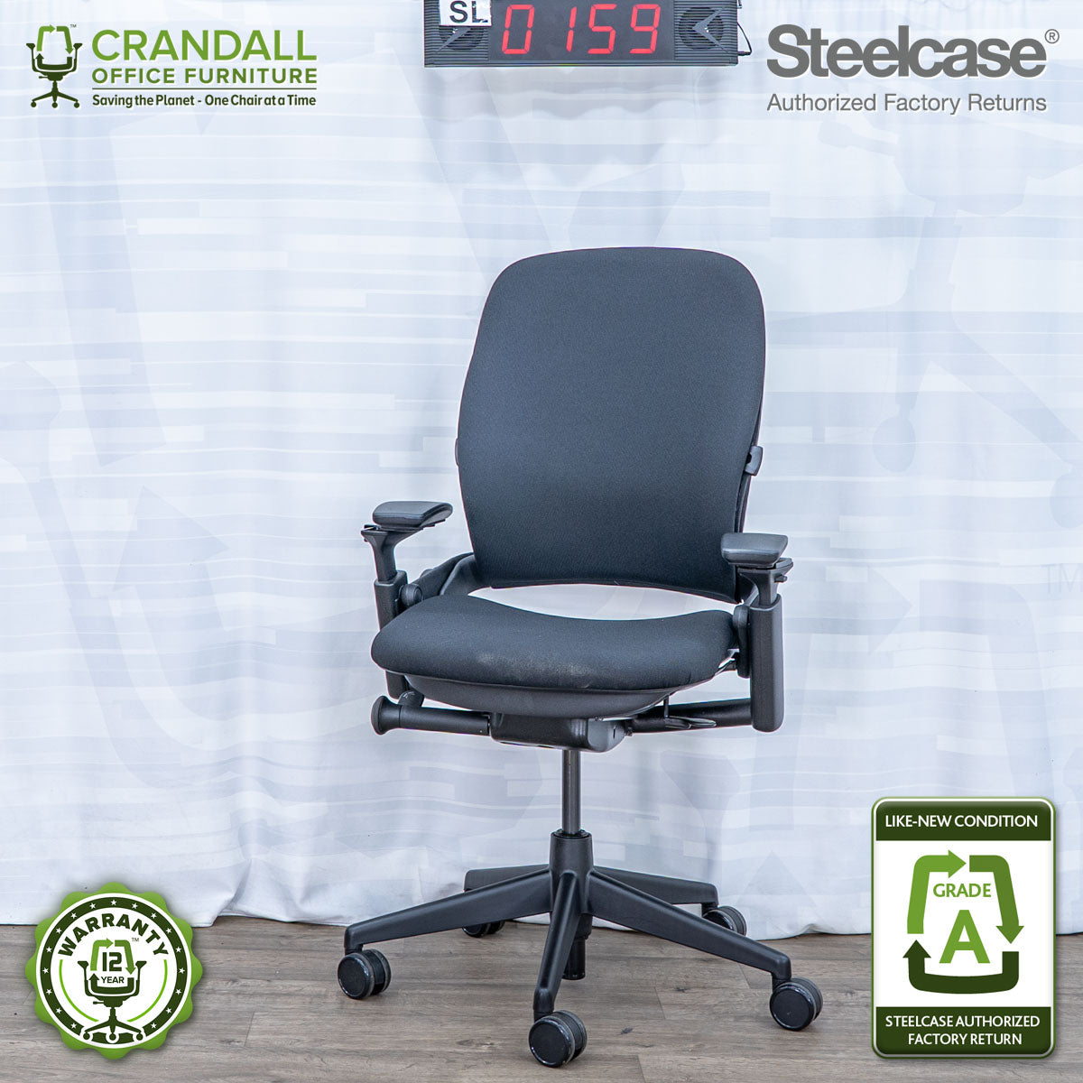 SL-0159 - Steelcase V2 Leap - Grade A
