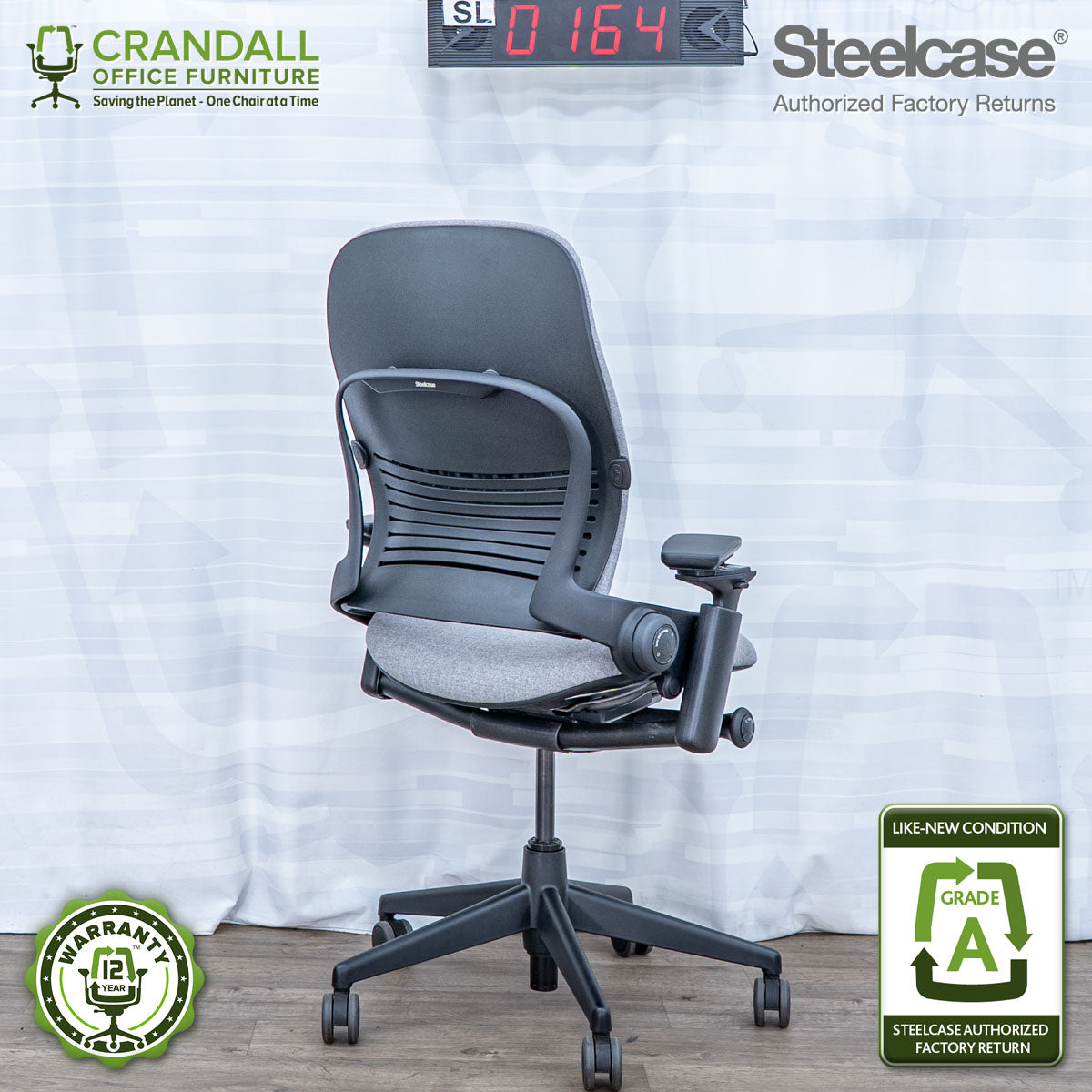 SL-0164 - Steelcase V2 Leap - Grade A