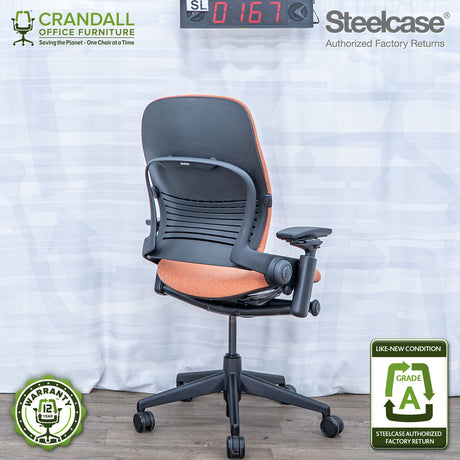 SL-0167 - Steelcase V2 Leap - Grade A