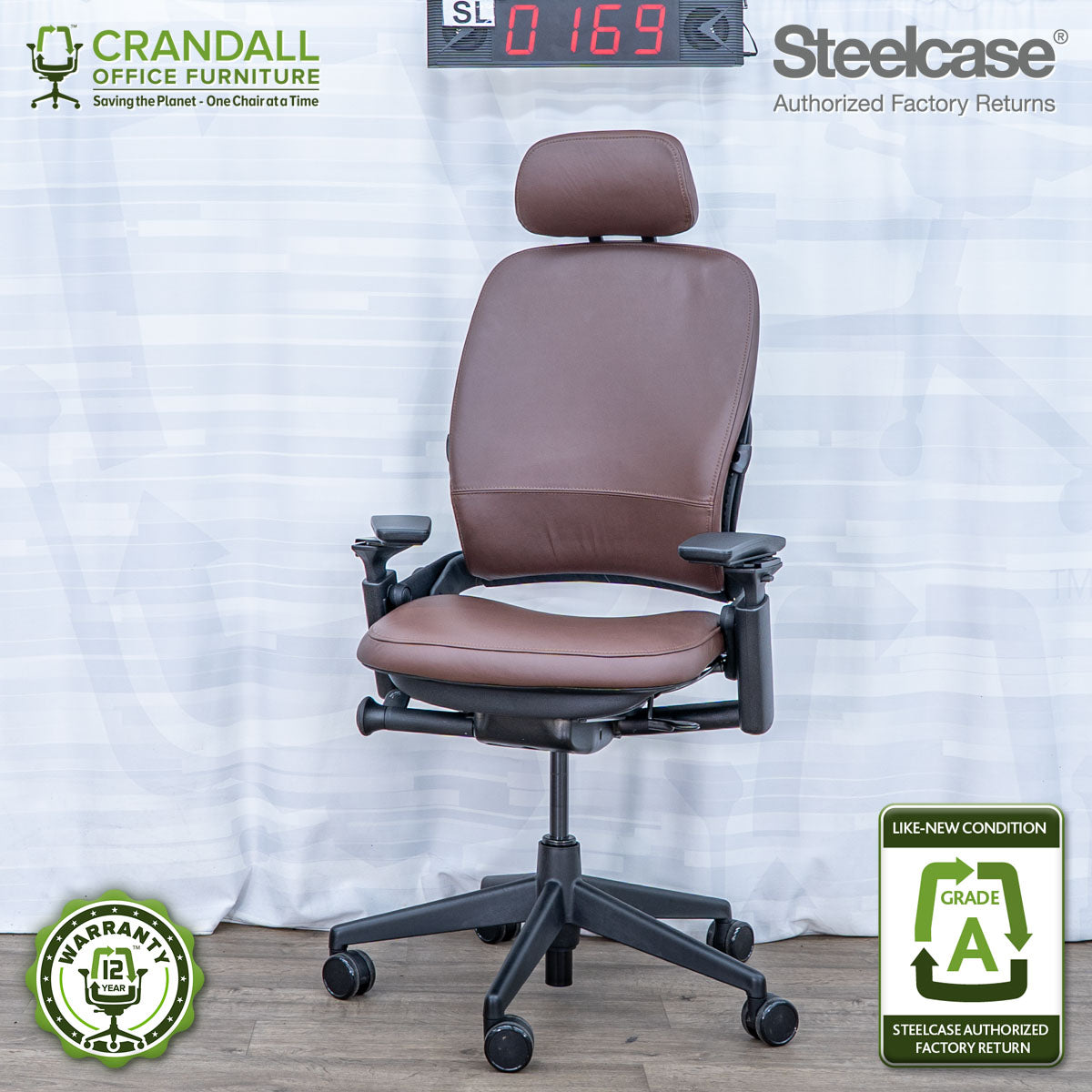 SL-0169 - Steelcase V2 Leap - Grade A