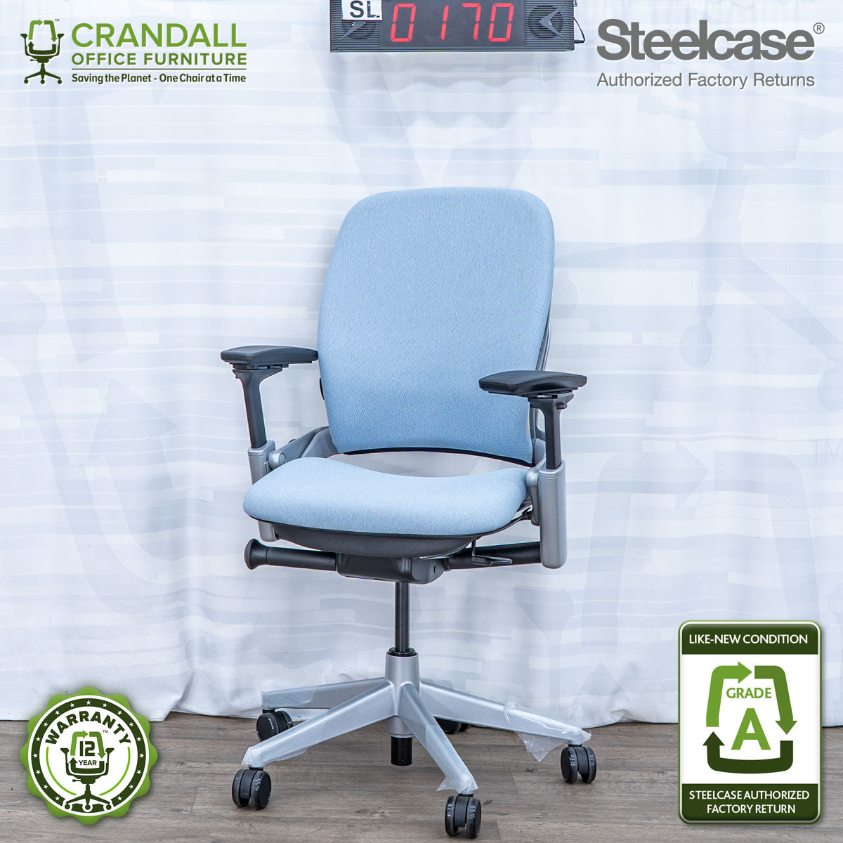 SL-0170 - Steelcase V2 Leap - Grade A