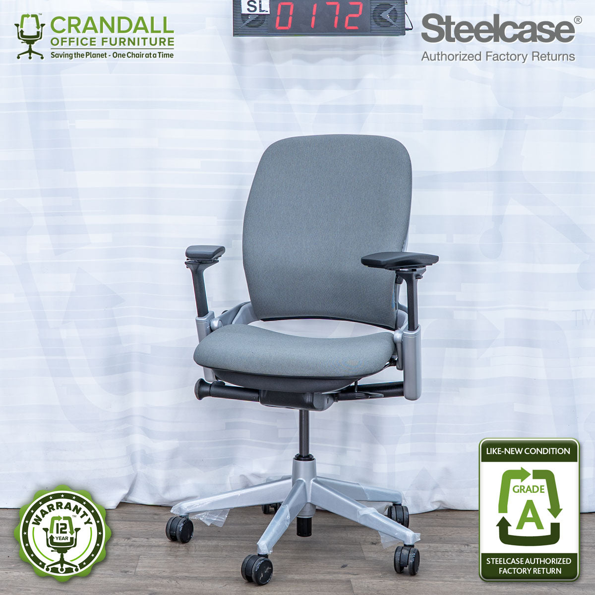 SL-0172 - Steelcase V2 Leap - Grade A