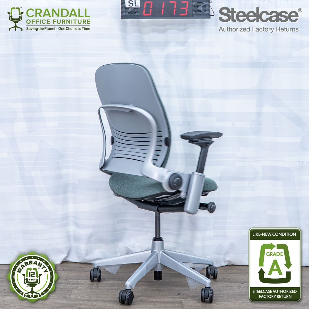 SL-0173 - Steelcase V2 Leap - Grade A