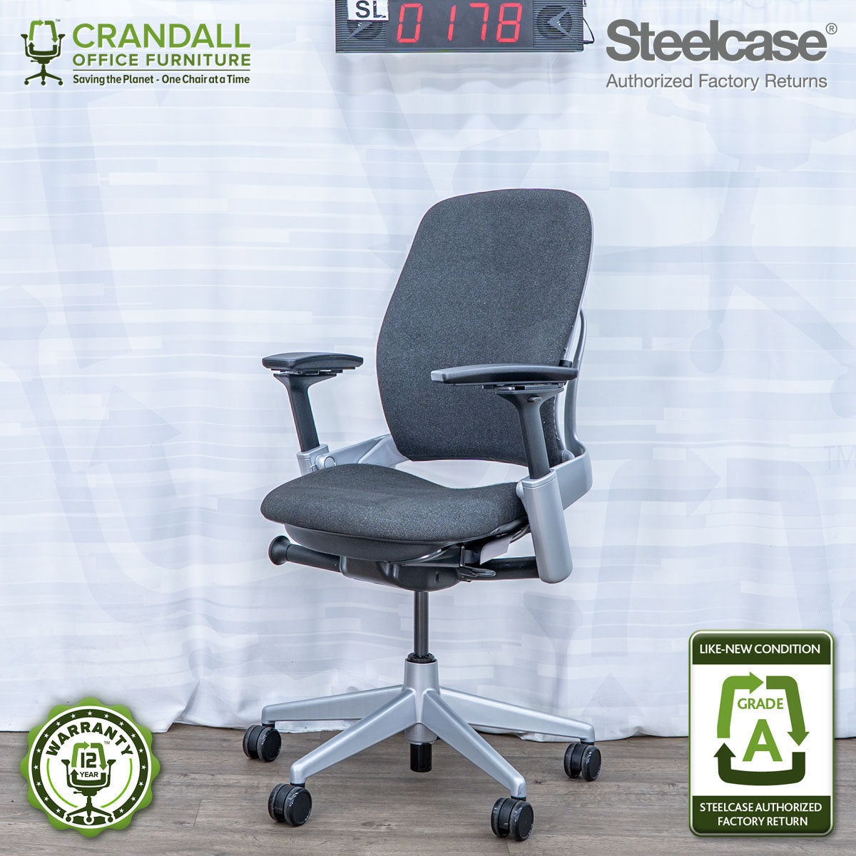SL-0178 - Steelcase V2 Leap - Grade A