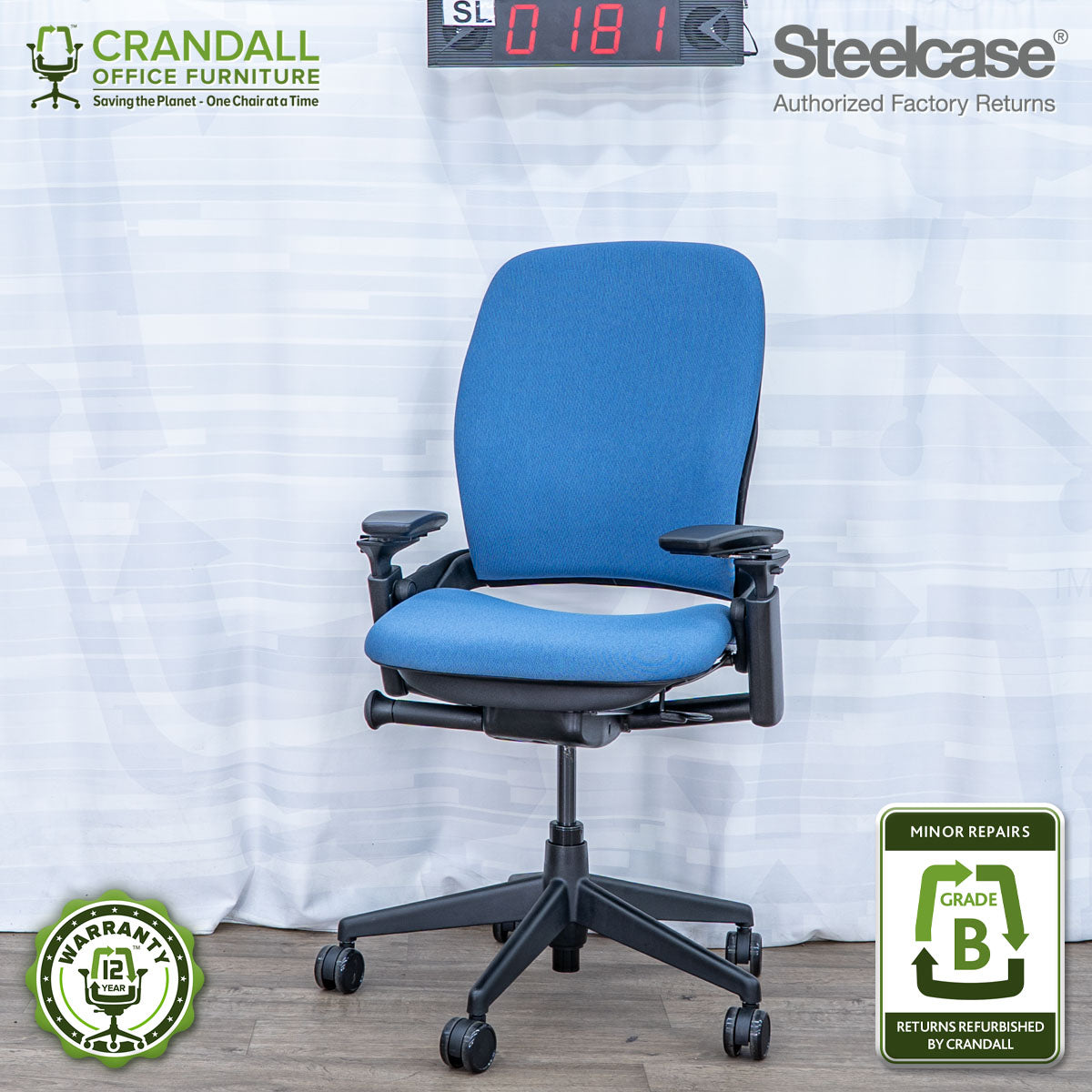 SL-0181 - Steelcase V2 Leap - Grade B