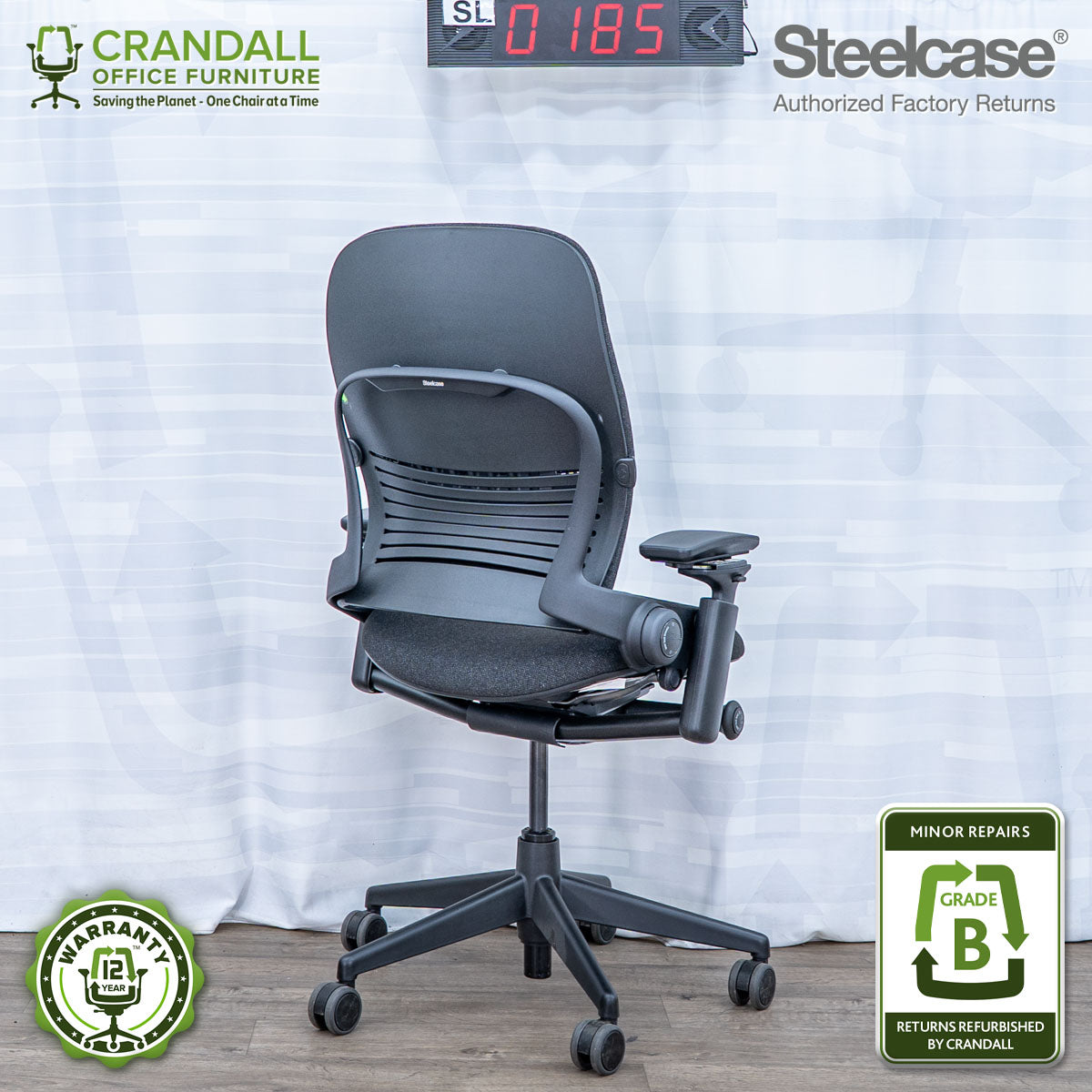SL-0185 - Steelcase V2 Leap - Grade B