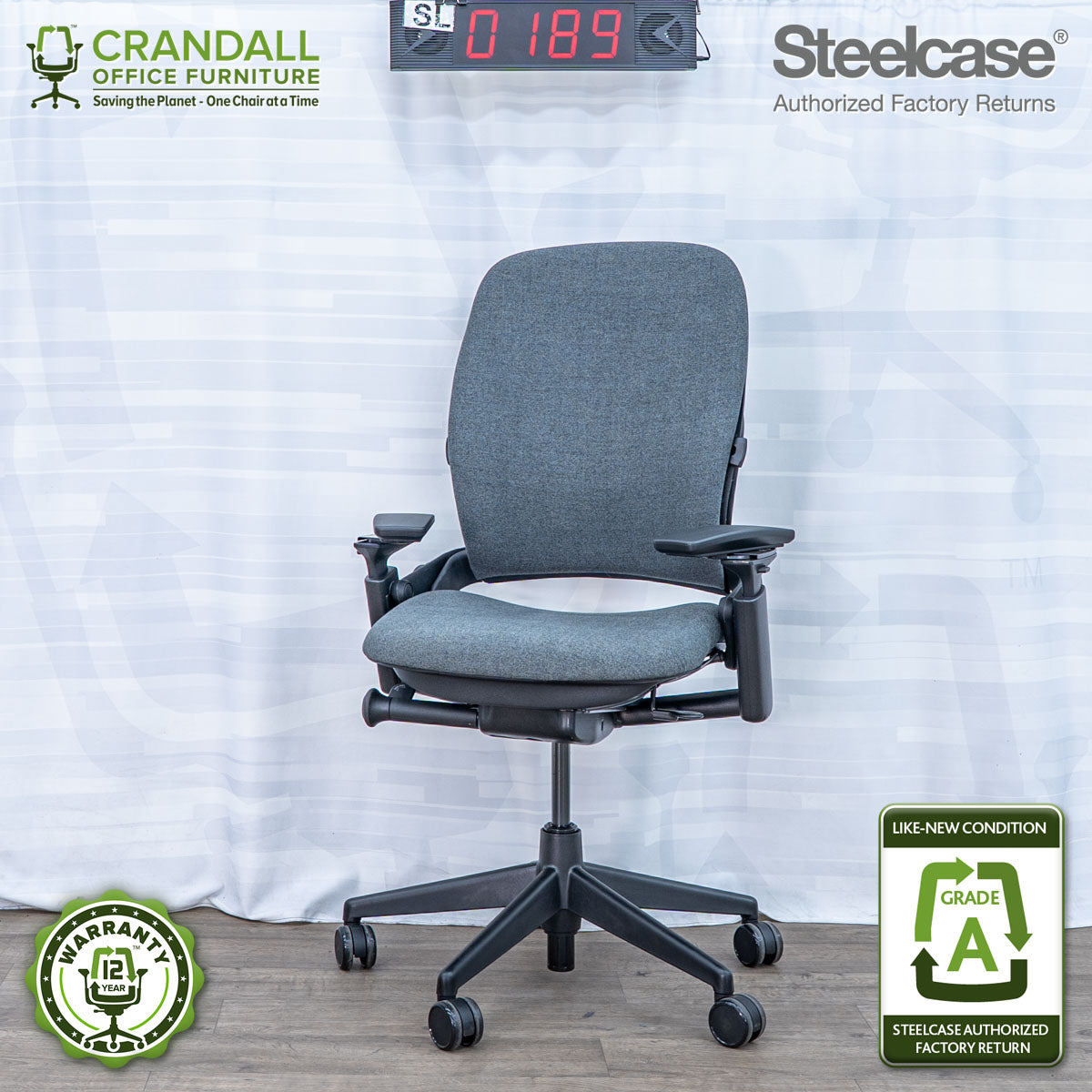 SL-0189 - Steelcase V2 Leap - Grade A