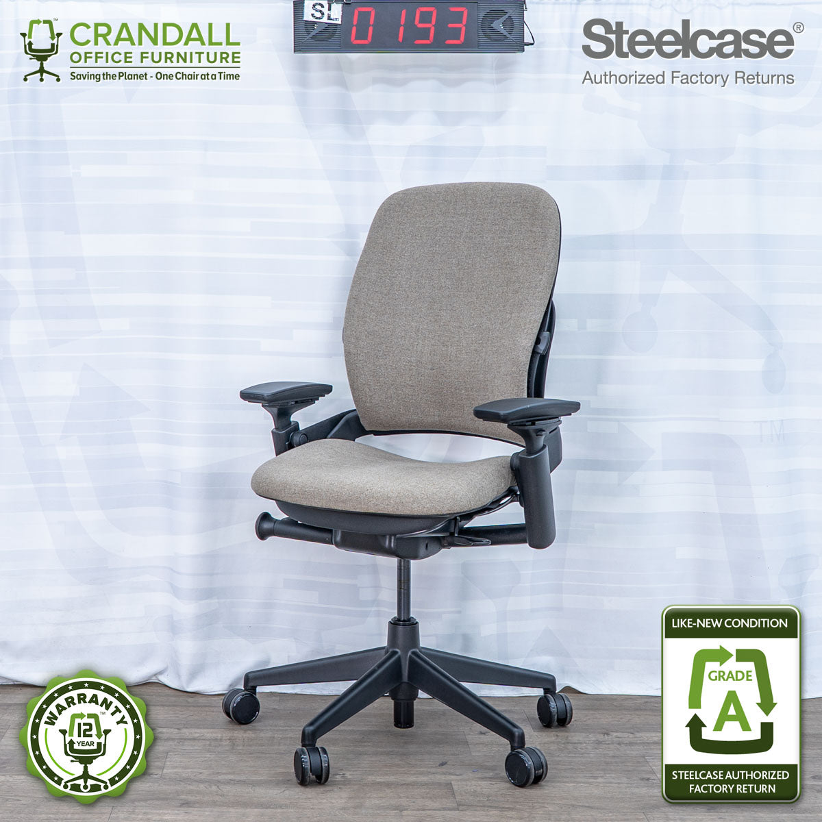 SL-0193 - Steelcase V2 Leap - Grade A