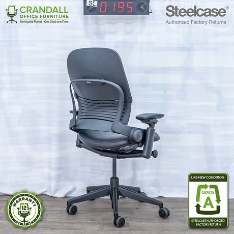 SL-0195 - Steelcase V2 Leap - Grade A