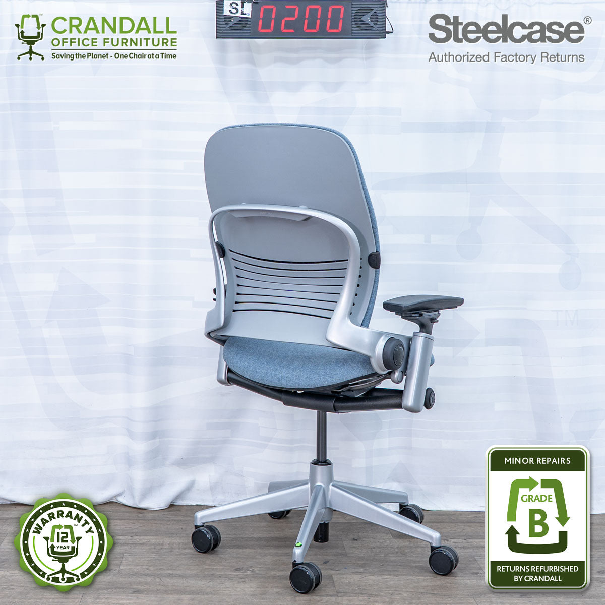 SL-0200 - Steelcase V2 Leap - Grade B