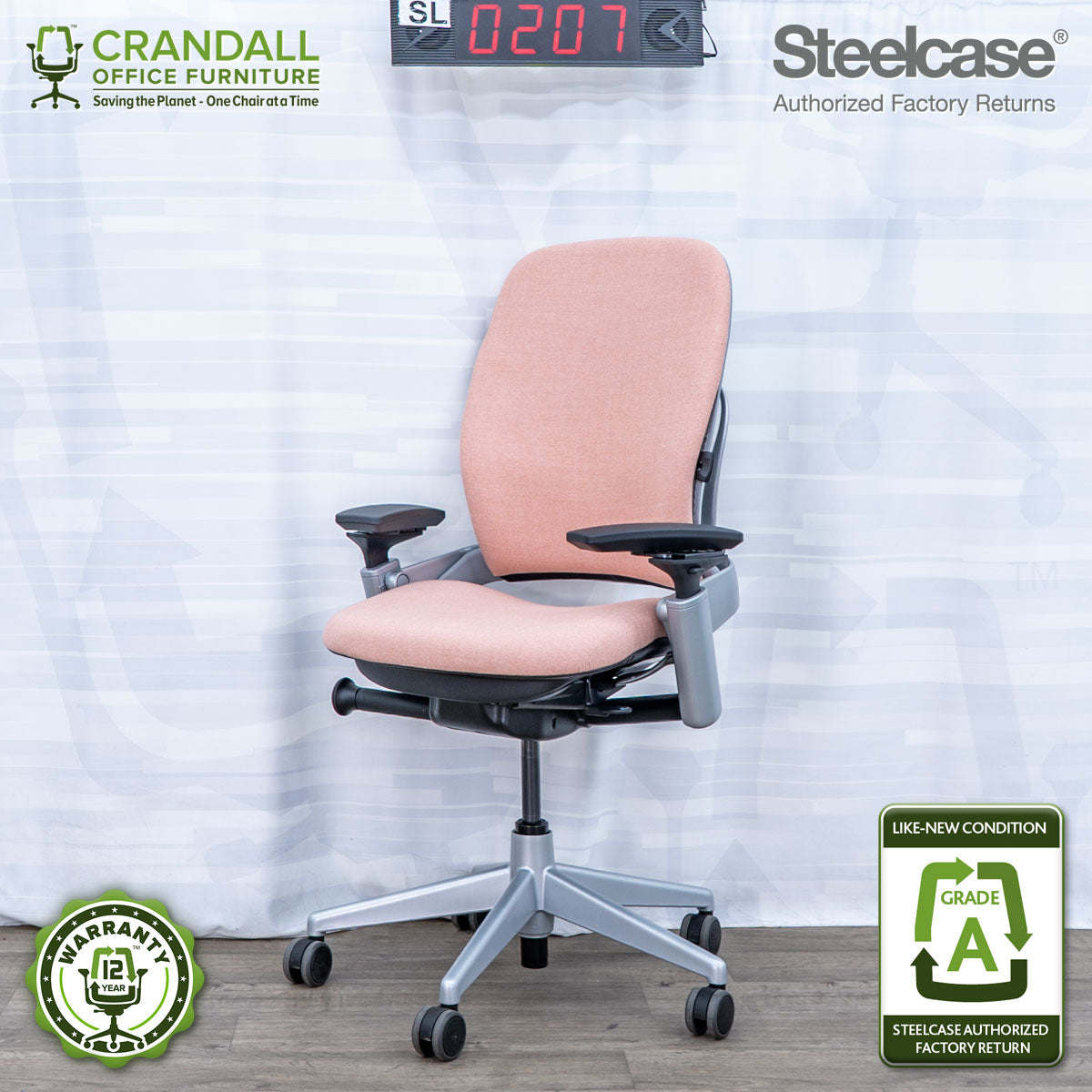 SL-0207 - Steelcase Leap V2 - Grade A