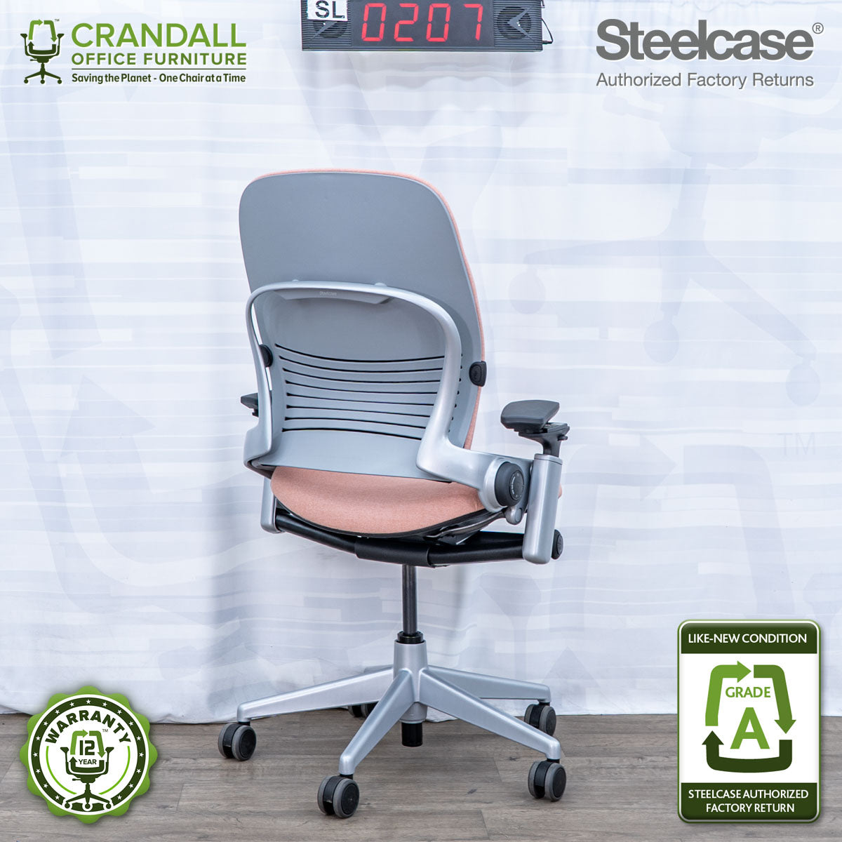 SL-0207 - Steelcase Leap V2 - Grade A