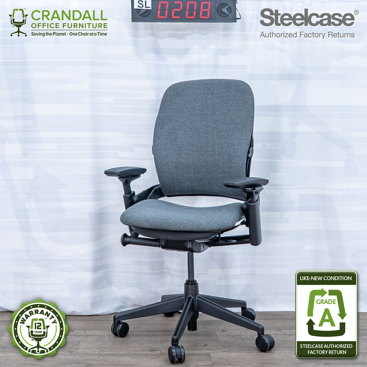 SL-0208 - Steelcase Leap V2 - Grade A