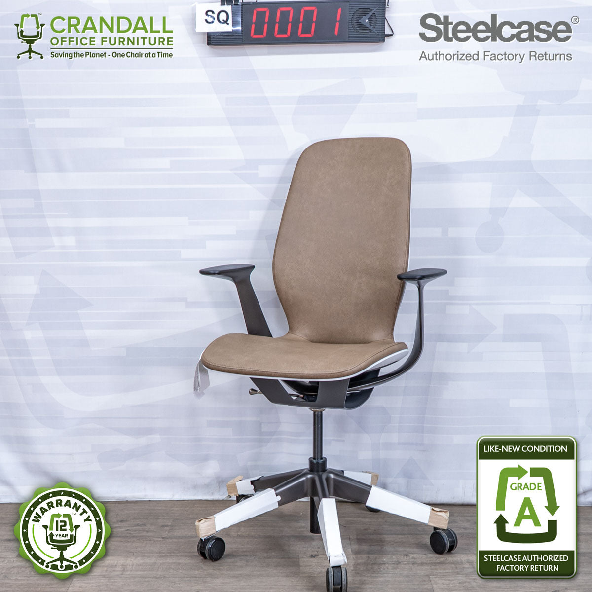 SQ-0001 - Steelcase SILQ  - Grade A