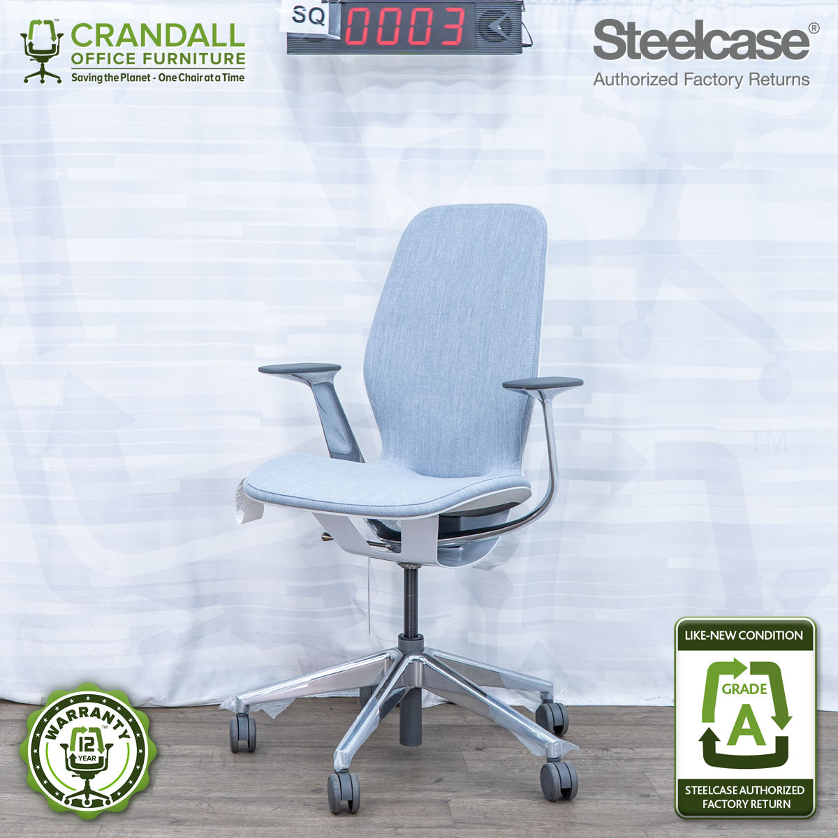 SQ-0003 - Steelcase SILQ - Grade A
