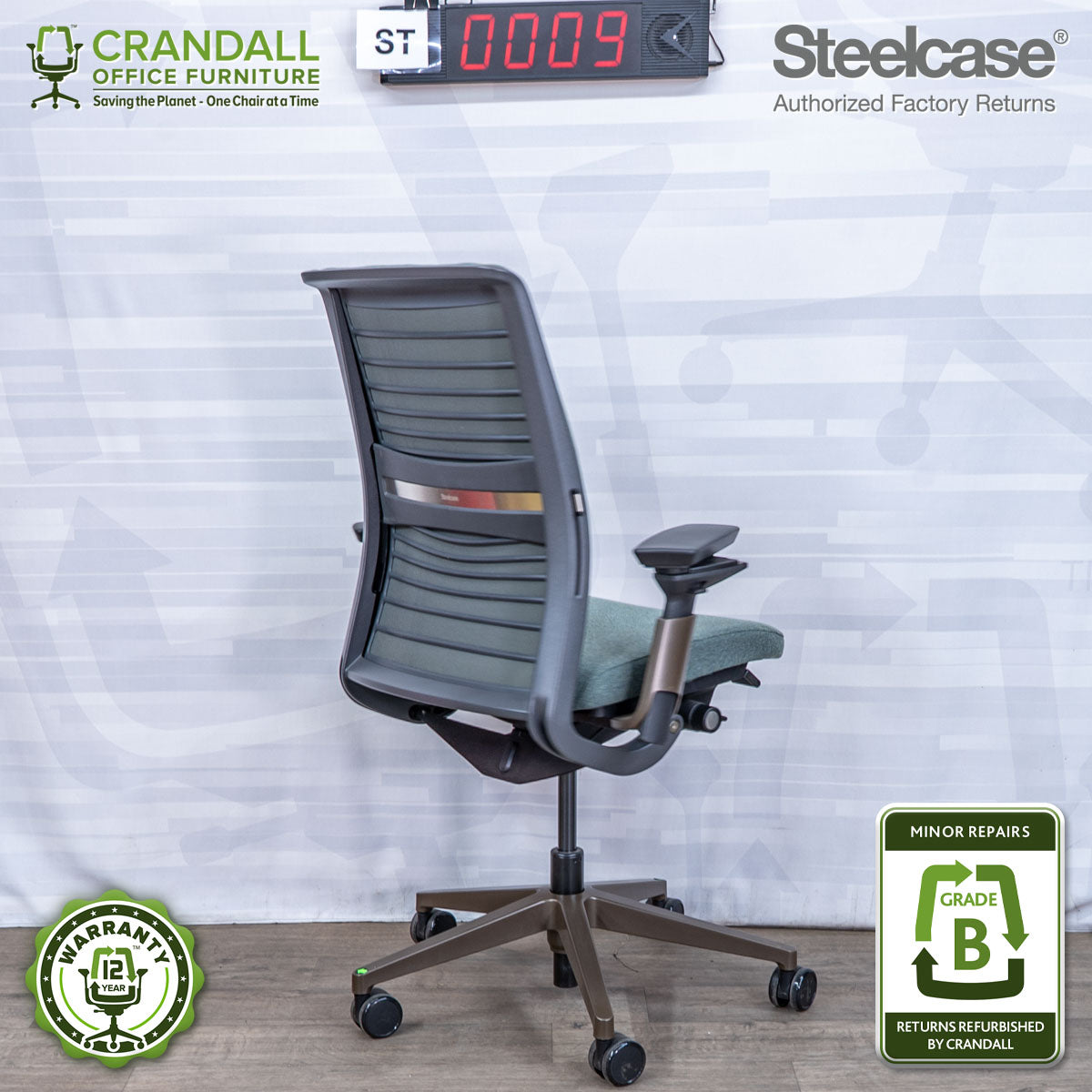 ST-0009 - Steelcase Think - Grade B
