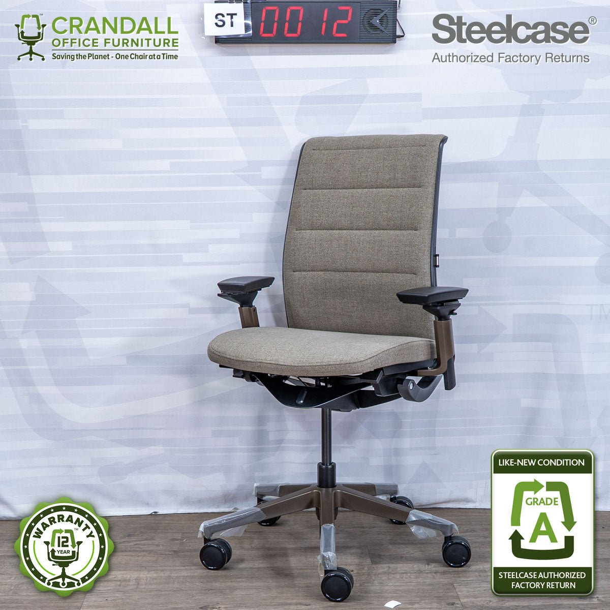 ST-0012 - Steelcase Think  - Grade A