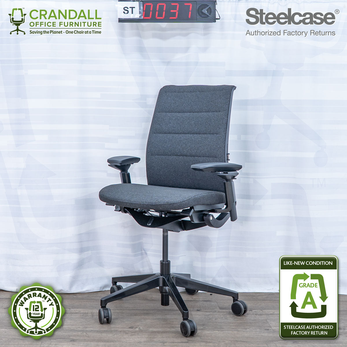 ST-0037 - Steelcase Think V2 - Grade A