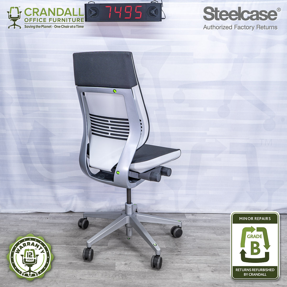 7495 - Steelcase Gesture - Grade B **CLOSEOUT - NO RETURNS**