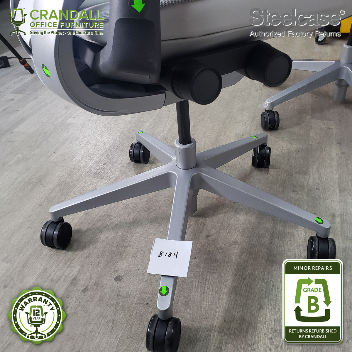 8184 - Steelcase Gesture - Grade B