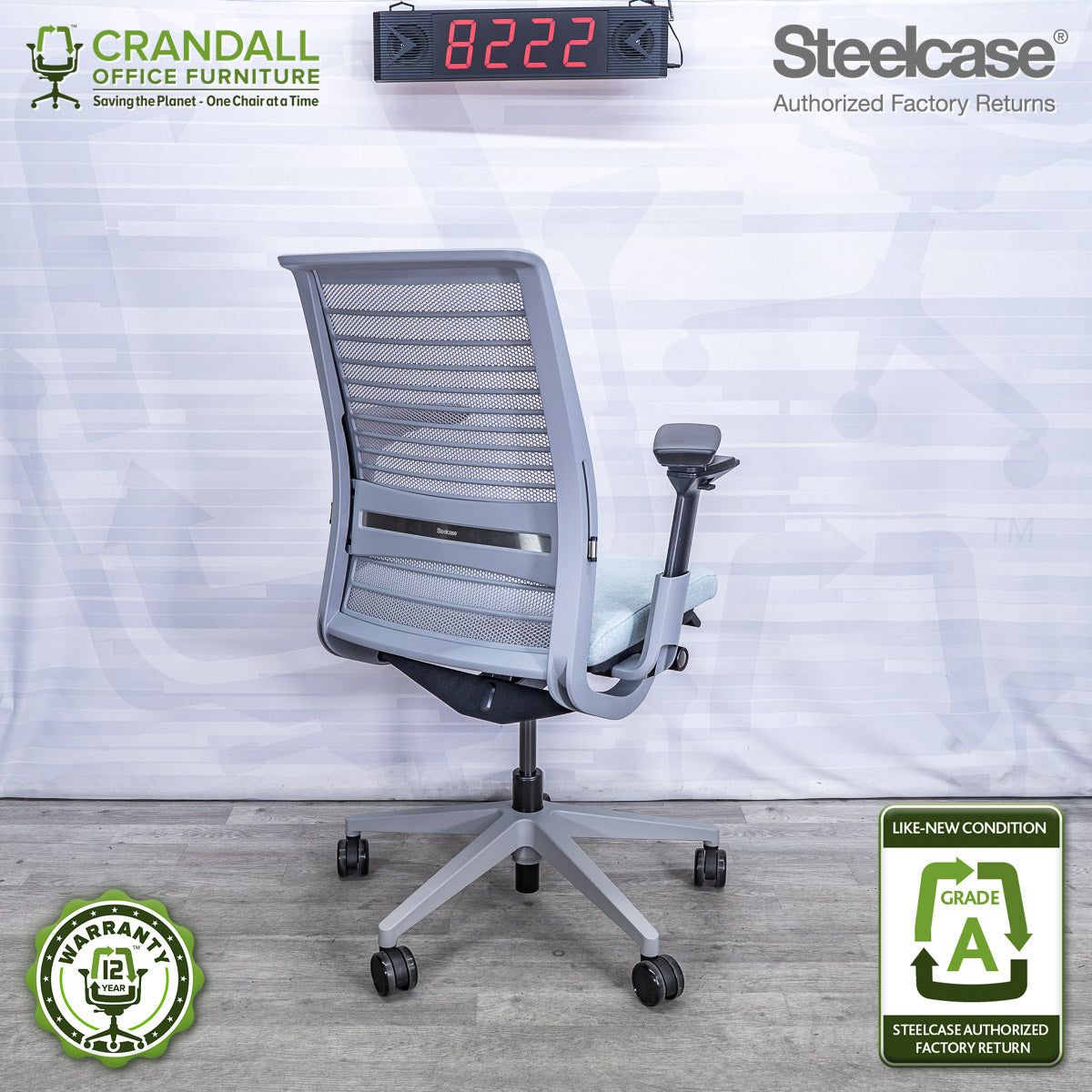 8222 - Steelcase V2 Think - Grade A