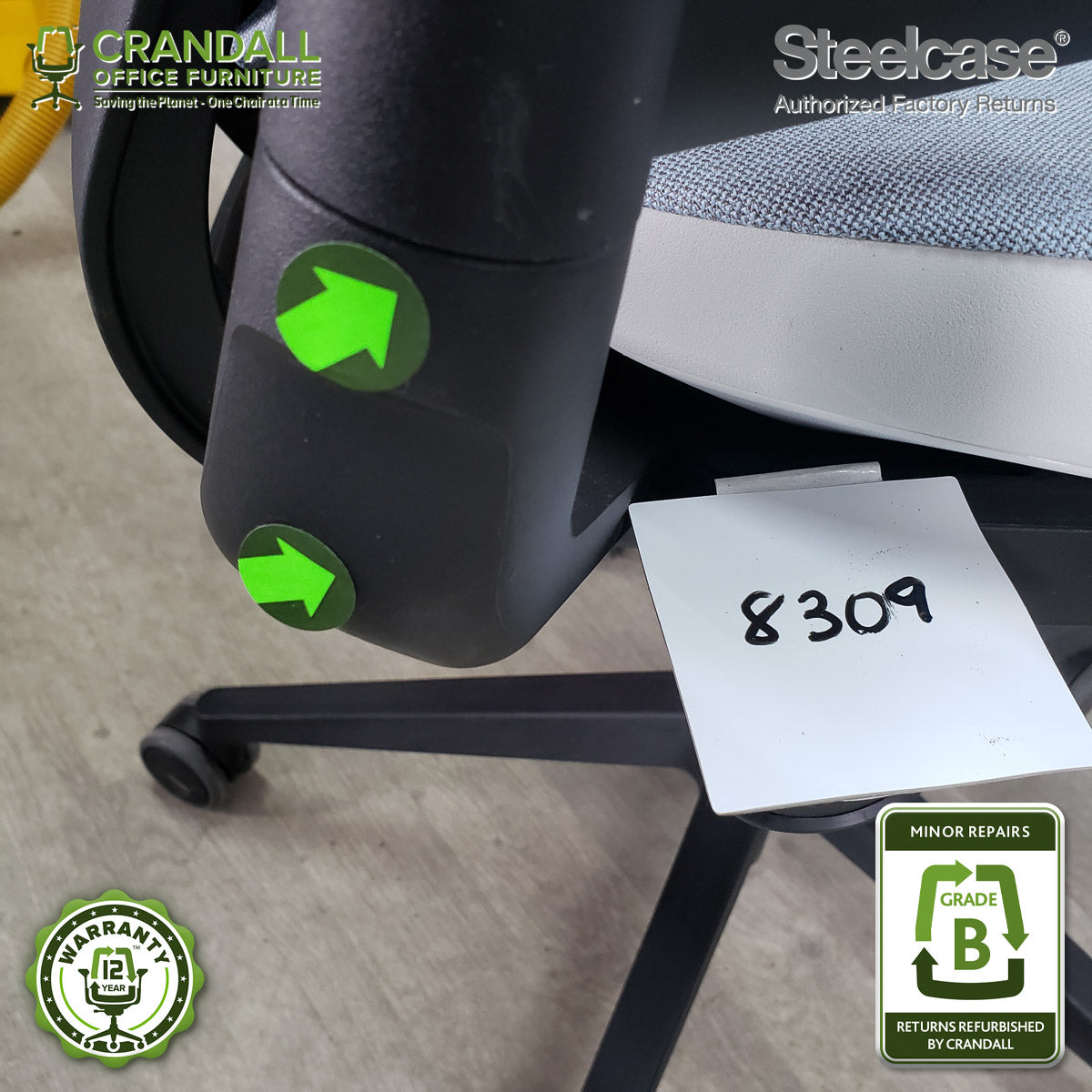 8309 - Steelcase Gesture - Grade B