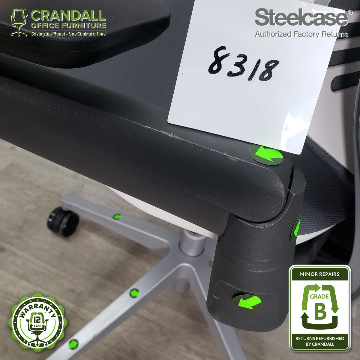 8318 - Steelcase Gesture - Grade B