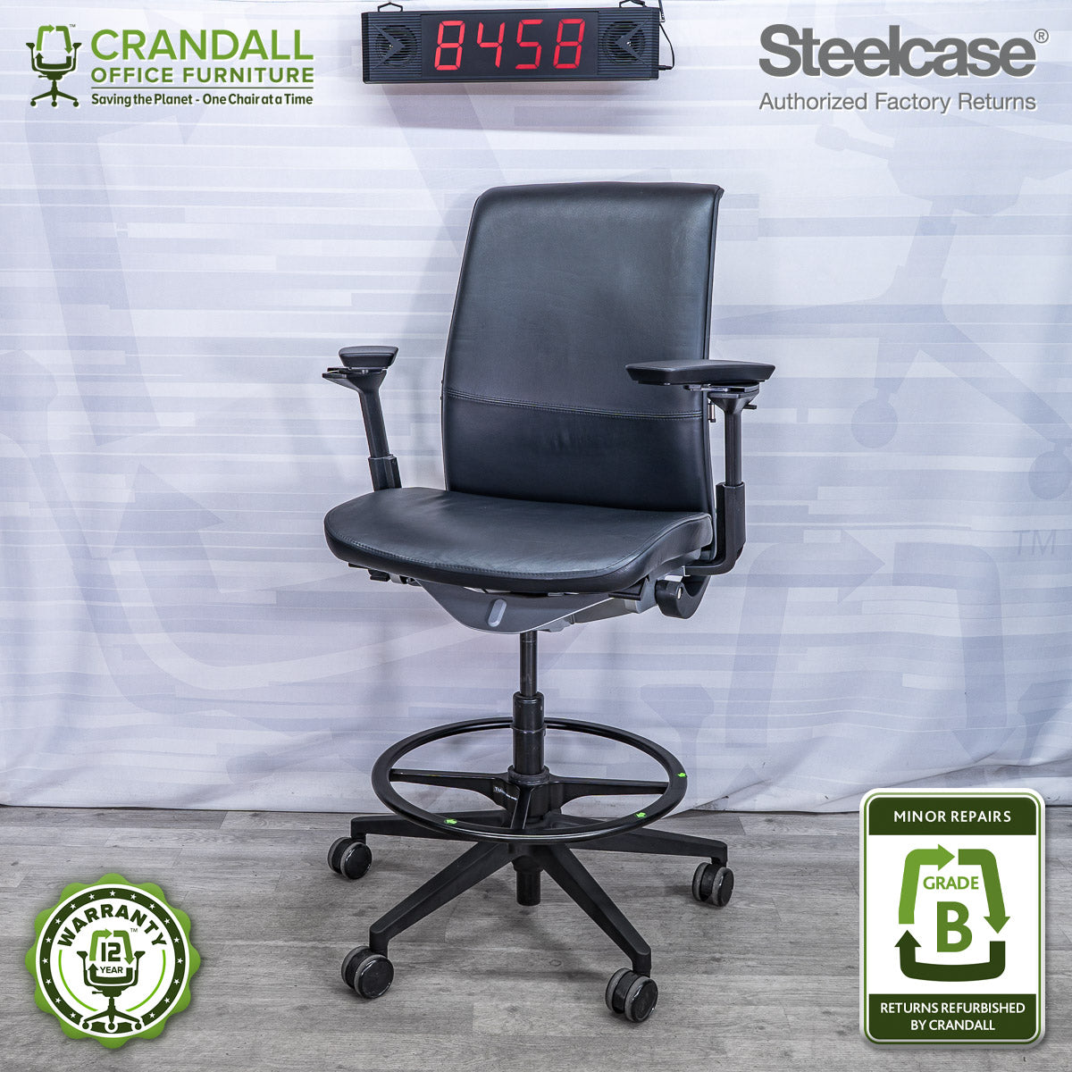 8458 - Steelcase V2 Think - Grade B