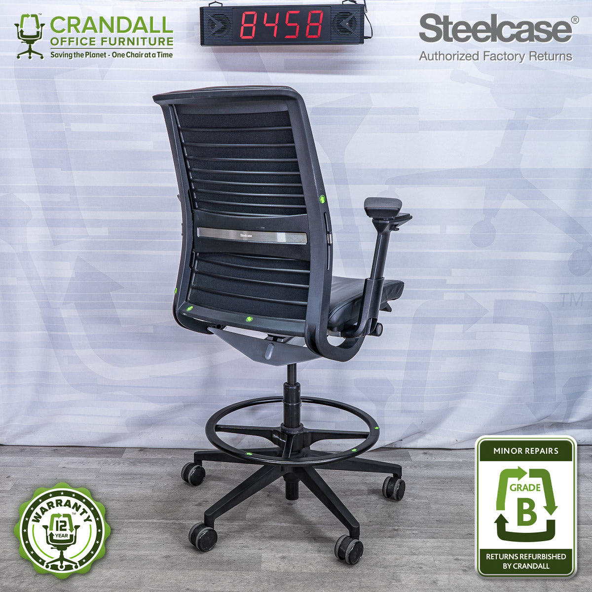 8458 - Steelcase V2 Think - Grade B