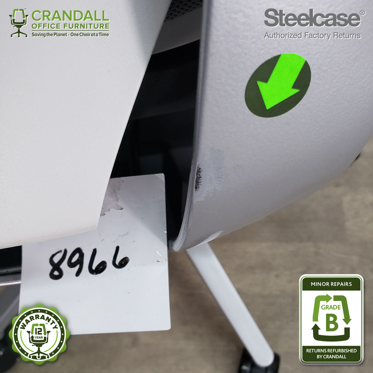 8966 - Steelcase Gesture - Grade B