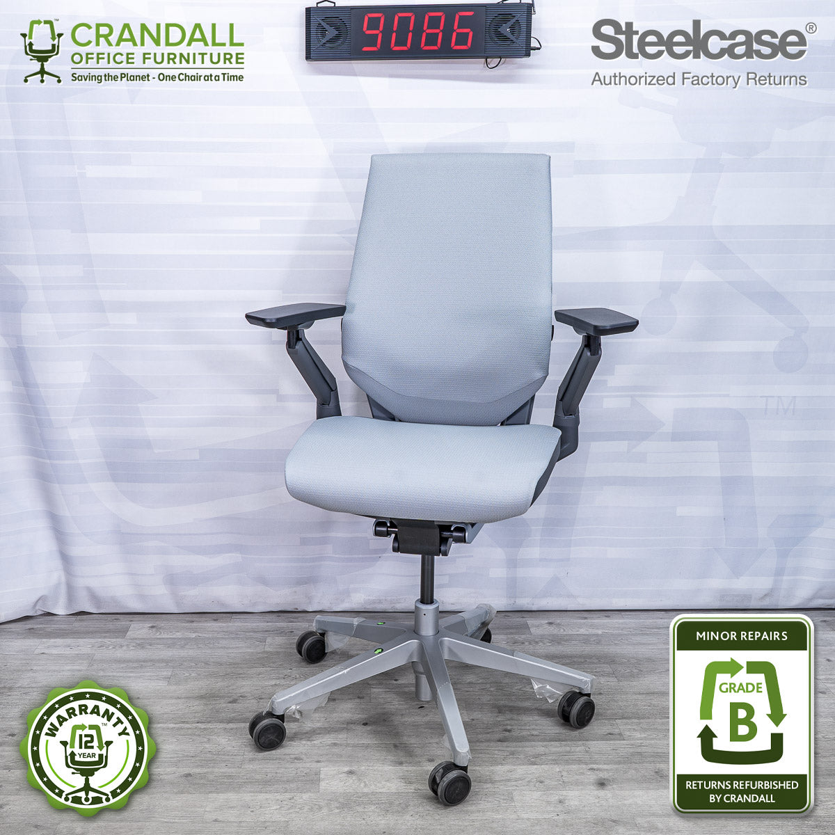 9086 - Steelcase Gesture - Grade B – Crandall Office Furniture