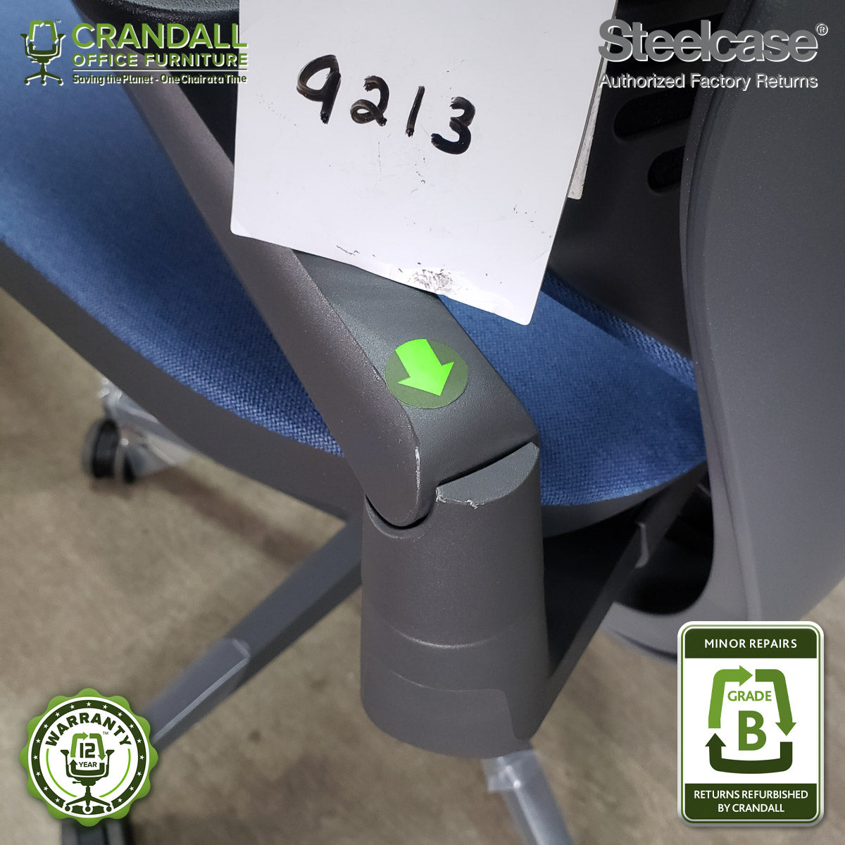 9213 - Steelcase Gesture - Grade B