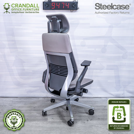 9474 - Steelcase Gesture with Headrest - Grade B