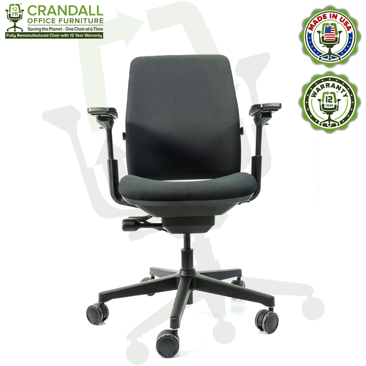 Remanufactured Steelcase 482 Amia Office Chair Crandall Office