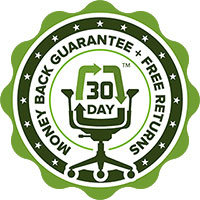 Crandall Office - 30 Day Money Back Guarantee + Free Returns Seal