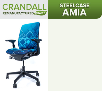 Crandall Office Remanufactured Steelcase Amia Menu Background
