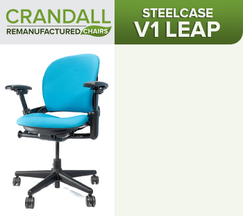 Crandall Office Remanufactured Steelcase V1 Leap Menu Background
