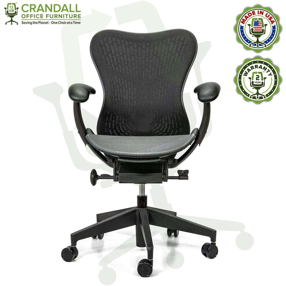 Pre-owned Herman Miller Mirra/ Mirra 2 ergonomic task chair - Track Office  Furniture