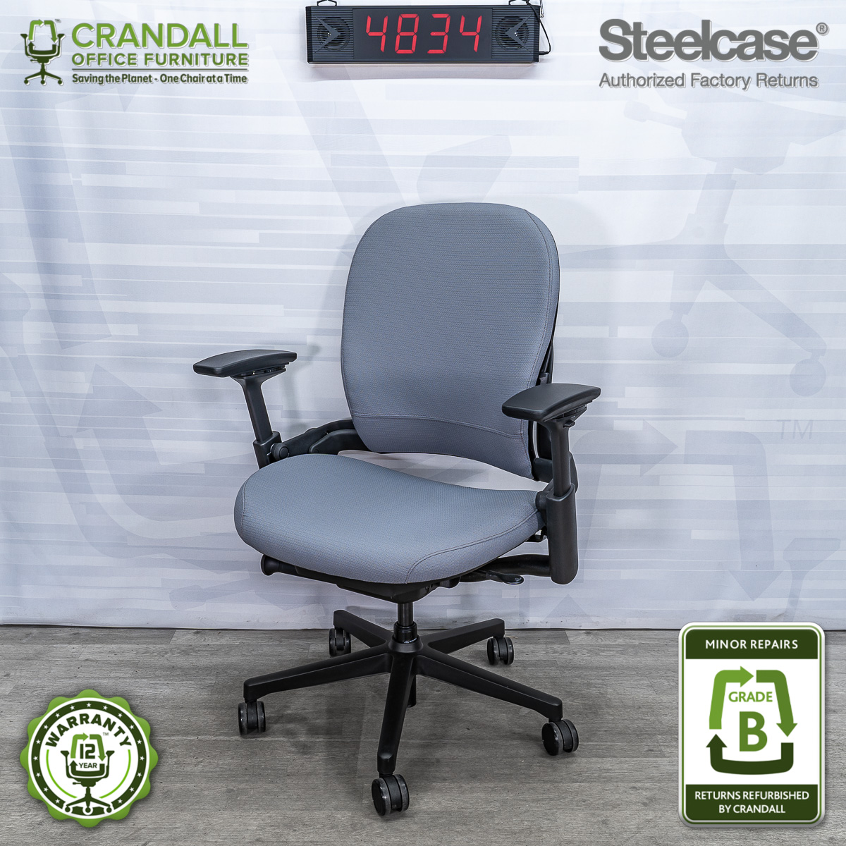 I bought the Crandall Office Leap V2 3/4 extra thick cushions