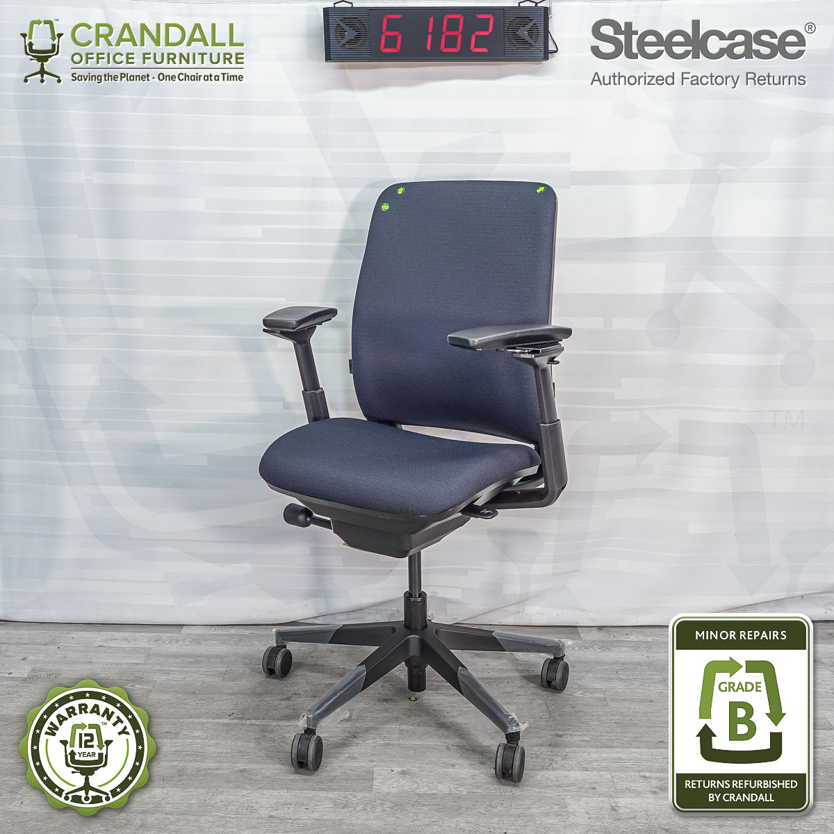 Remanufactured Steelcase 482 Amia Office Chair