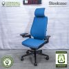 S-0033 - Steelcase Gesture with Headrest - Grade A